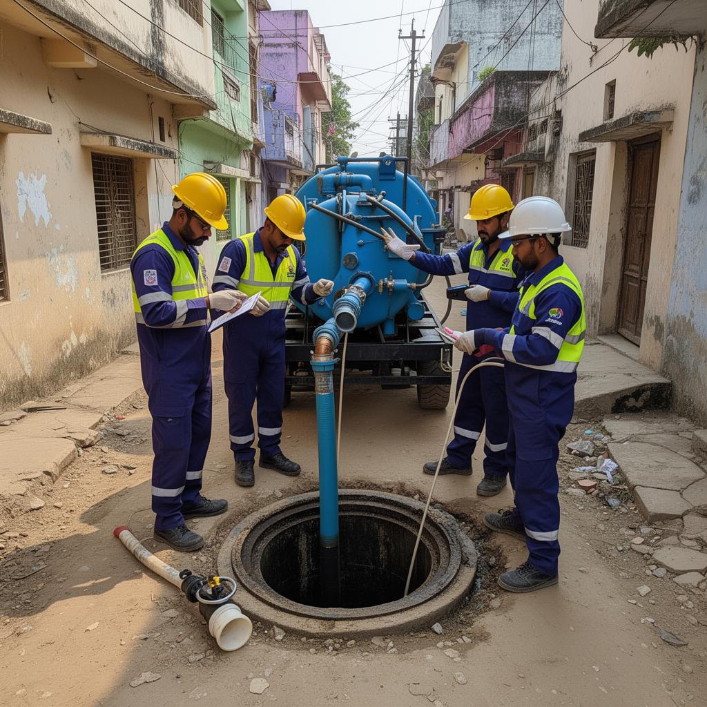 Hospital Septic Tank Cleaning