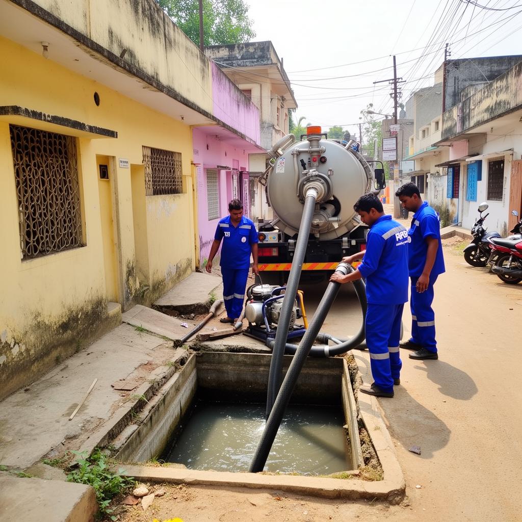Vizag GVMC Septic Tank Cleaning